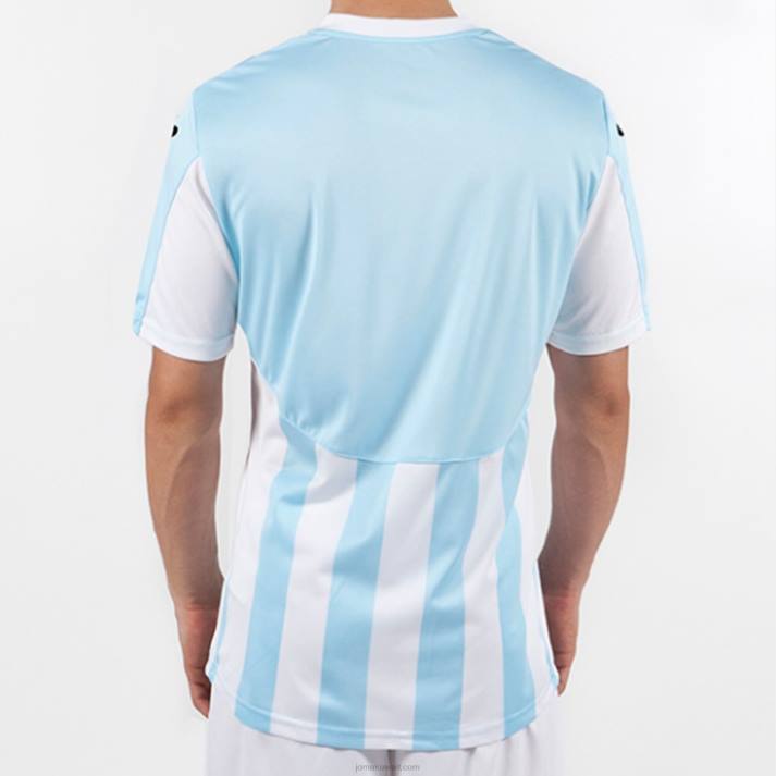 Joma 82P4R3527 السماء الزرقاء البيضاء قميص بأكمام قصيرة رجال