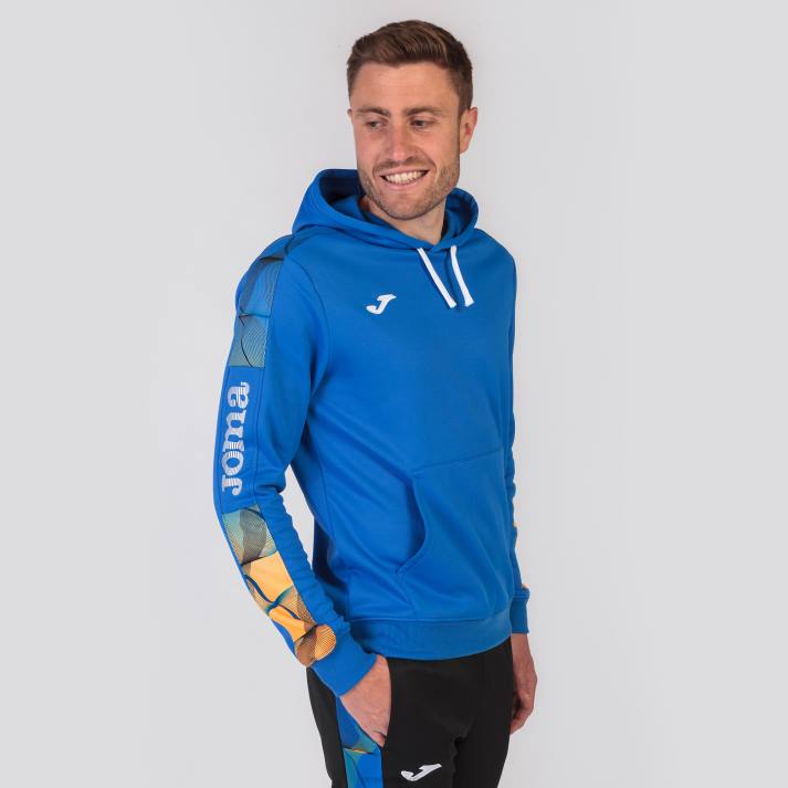 Joma 82P4R3541 الأزرق الملكي بطولة سترة مقنعين الشارع الثاني رجال