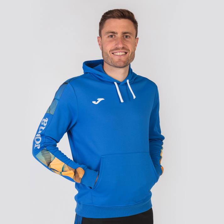 Joma 82P4R3541 الأزرق الملكي بطولة سترة مقنعين الشارع الثاني رجال