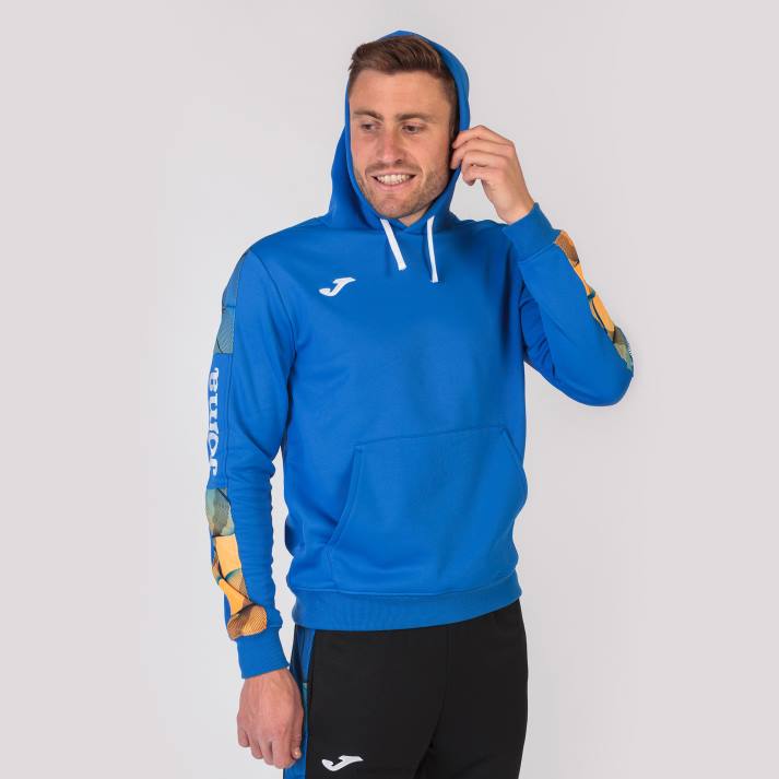 Joma 82P4R3541 الأزرق الملكي بطولة سترة مقنعين الشارع الثاني رجال