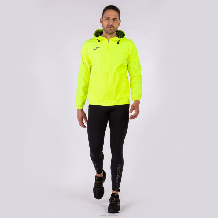 Joma 82P4R3560 الفلورسنت الأصفر Rainjacket النخبة الثامن رجال