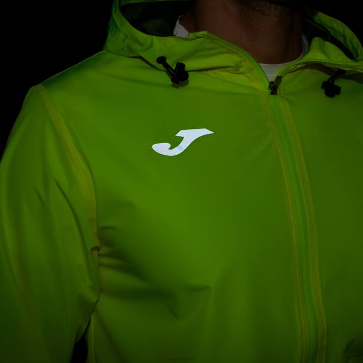 Joma 82P4R3560 الفلورسنت الأصفر Rainjacket النخبة الثامن رجال