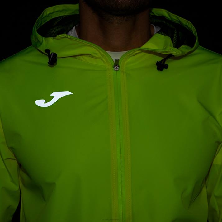 Joma 82P4R3560 الفلورسنت الأصفر Rainjacket النخبة الثامن رجال