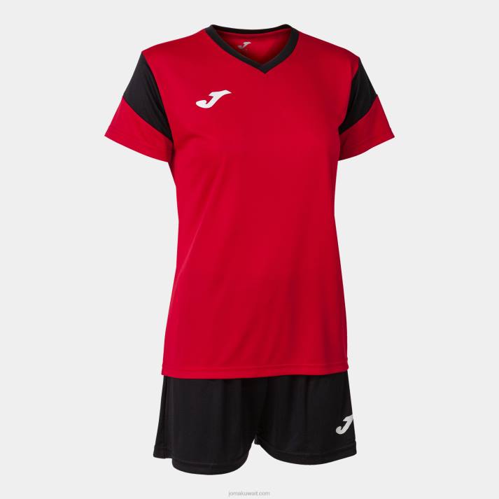 Joma 82P4R3596 أحمر أسود تعيين طائر الفينيق نحيف
