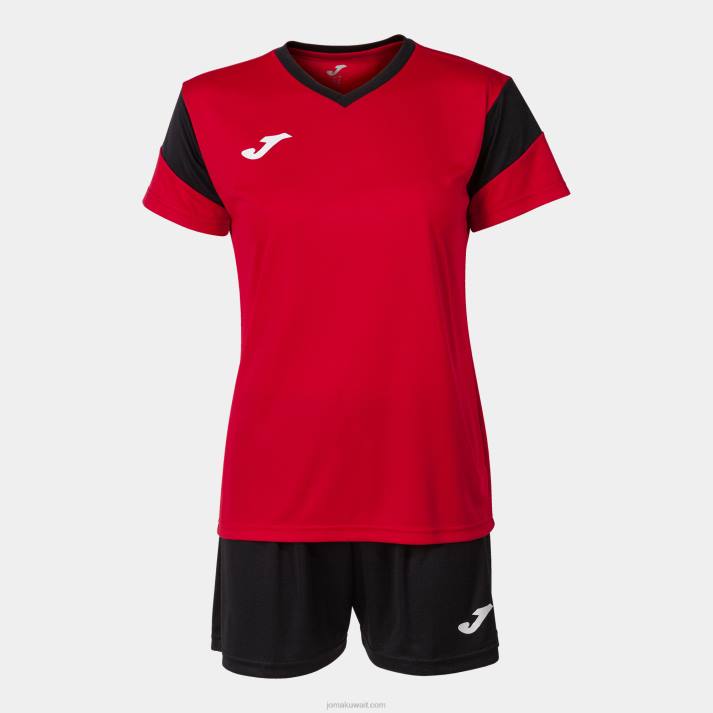 Joma 82P4R3596 أحمر أسود تعيين طائر الفينيق نحيف