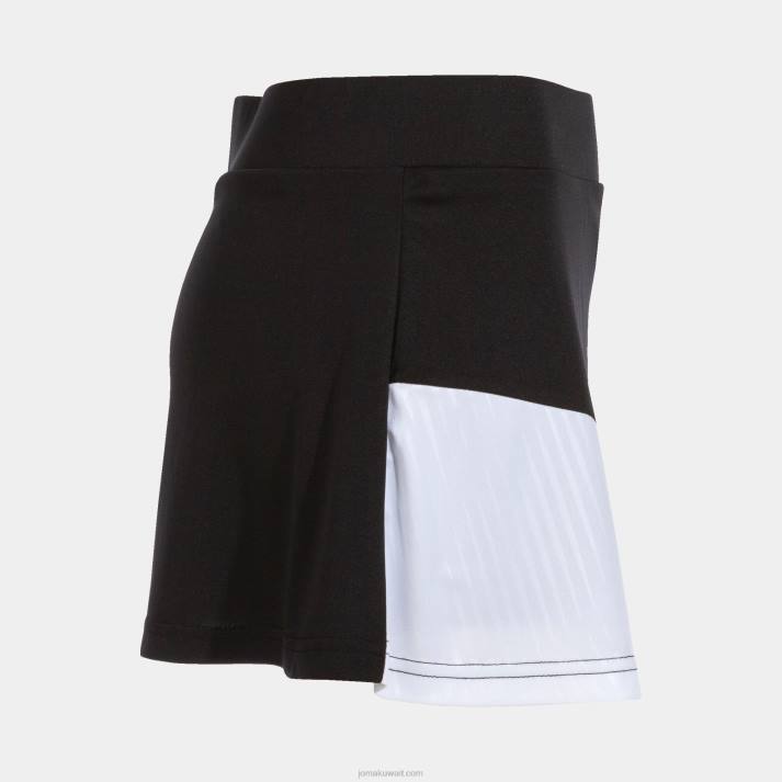 Joma 82P4R3600 أسود أبيض تنورة مونتريال نحيف