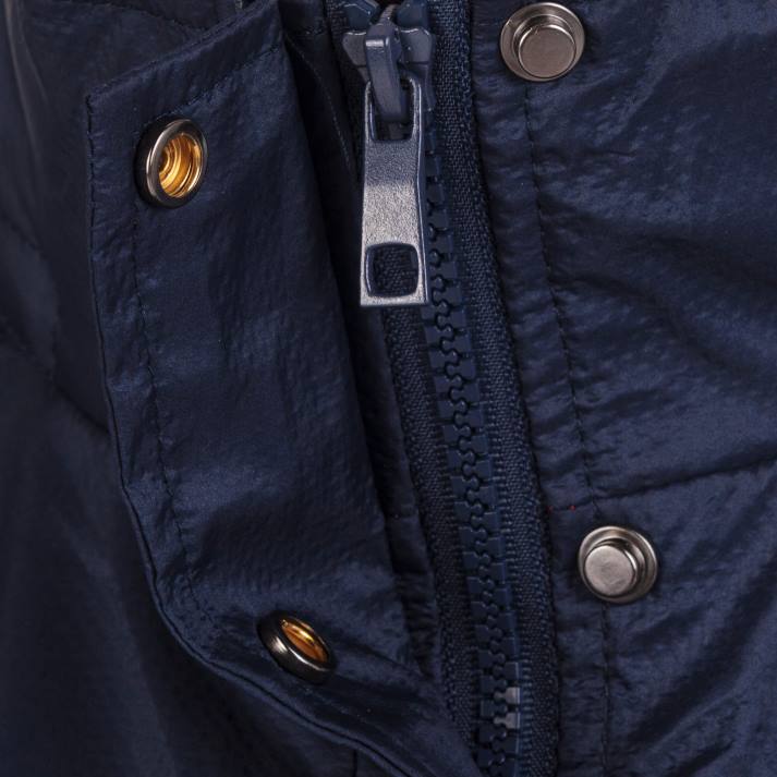 Joma 82P4R3601 الأزرق الداكن Rainjacket الترفيه اللجنة الأولمبية الإسبانية نحيف