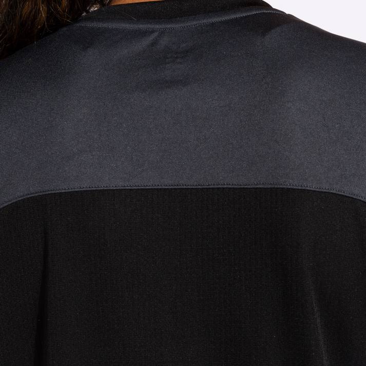 Joma 82P4R3636 الرمادي الداكن قميص قصير الأكمام الفائز الثاني نحيف