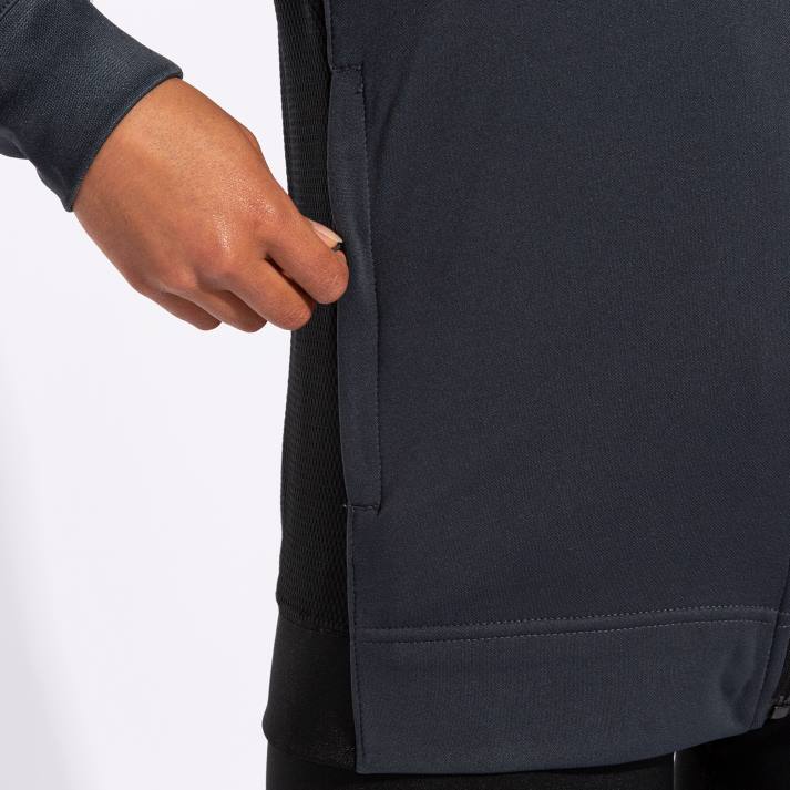 Joma 82P4R3647 الرمادي الداكن الفائز سترة الثاني نحيف