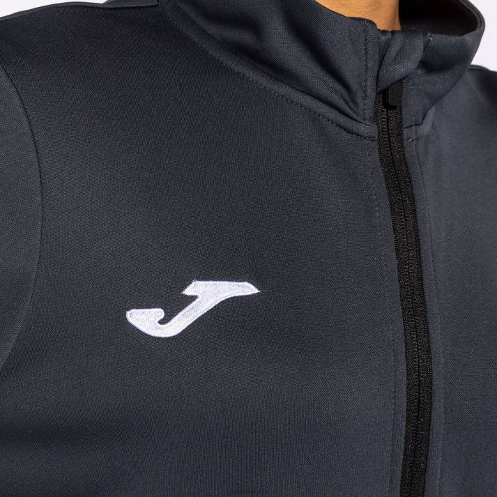 Joma 82P4R3647 الرمادي الداكن الفائز سترة الثاني نحيف