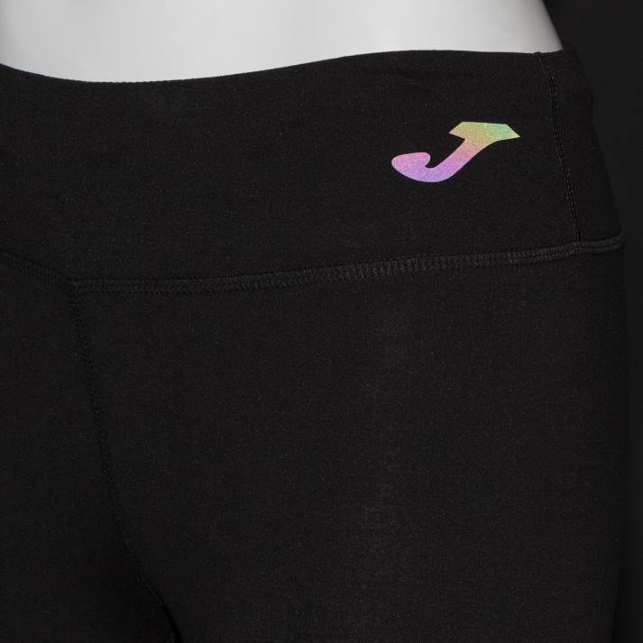 Joma 82P4R3661 أسود لباس ضيق دافوس نحيف