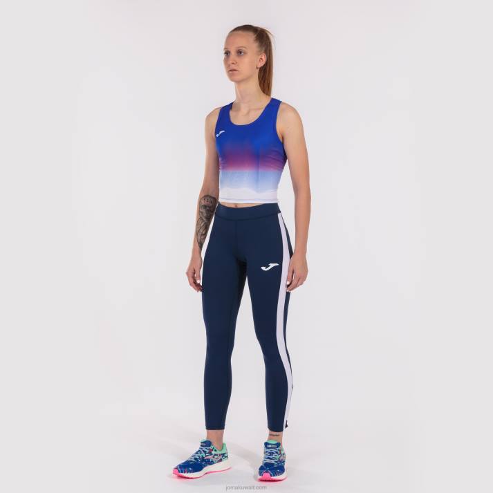 Joma 82P4R3662 أزرق ملكي أبيض أحمر النخبة أعلى الخزان السابع نحيف