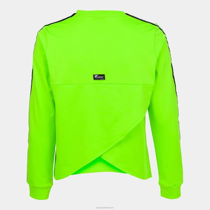 Joma 82P4R3679 نيون الخضراء كسر قميص من النوع الثقيل نحيف