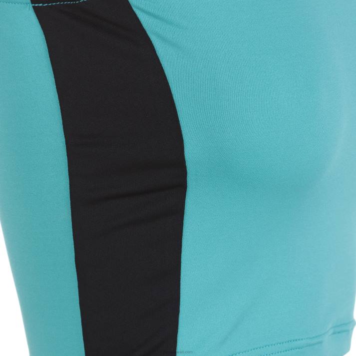 Joma 82P4R3689 الفيروز الأسود سجل أعلى الخزان الثاني نحيف