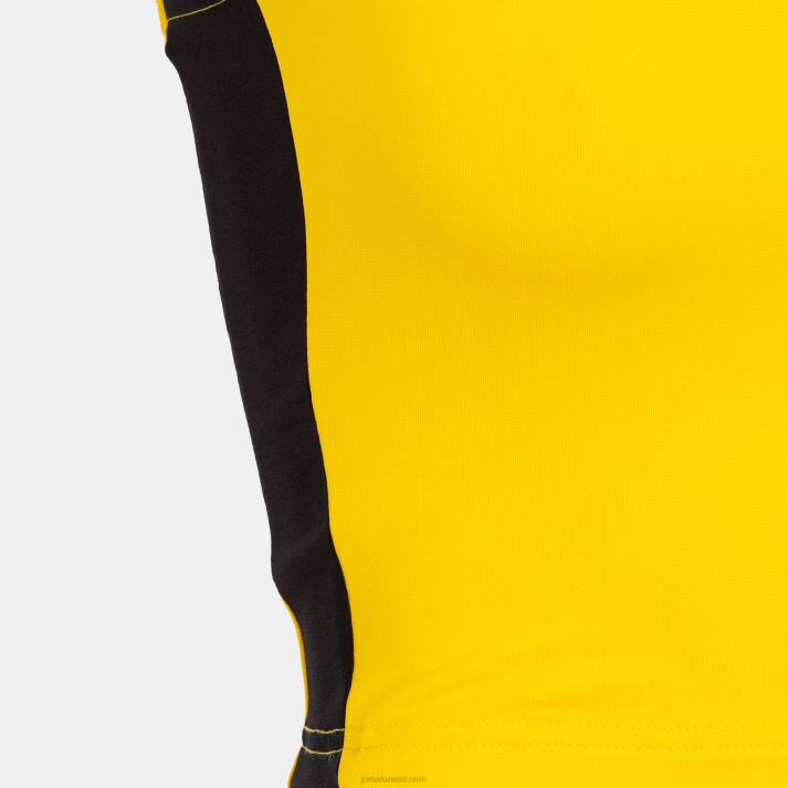 Joma 82P4R3691 أصفر أسود سجل أعلى الخزان الثاني نحيف