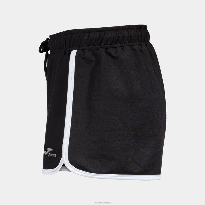 Joma 82P4R3717 أسود شورت كاليفورنيا نحيف