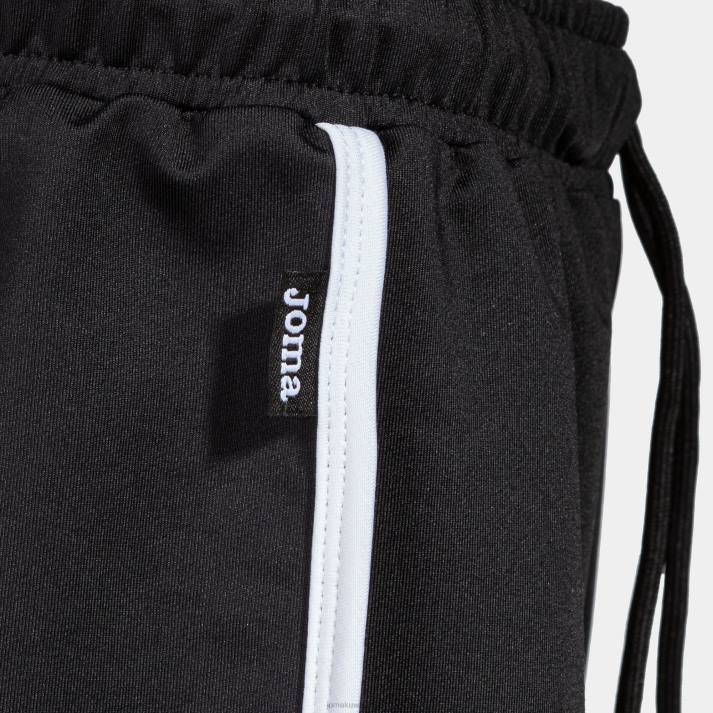 Joma 82P4R3717 أسود شورت كاليفورنيا نحيف