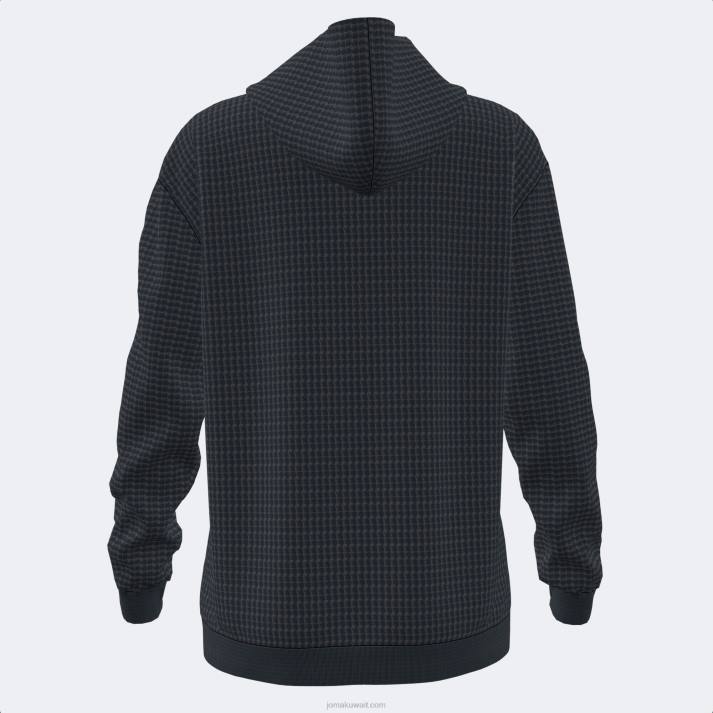 Joma 82P4R3721 أسود دافني سترة مقنعين نحيف