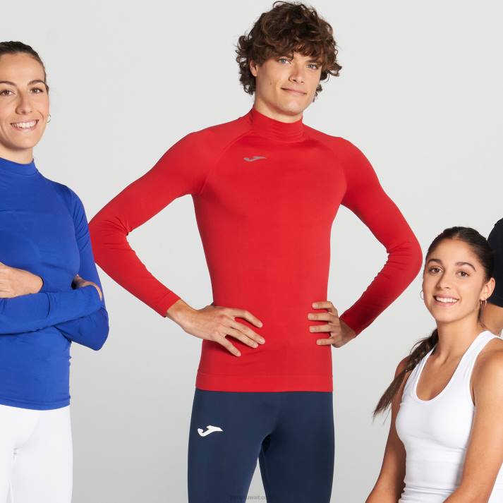 Joma 82P4R3732 أحمر قميص كم طويل براما كلاسيك