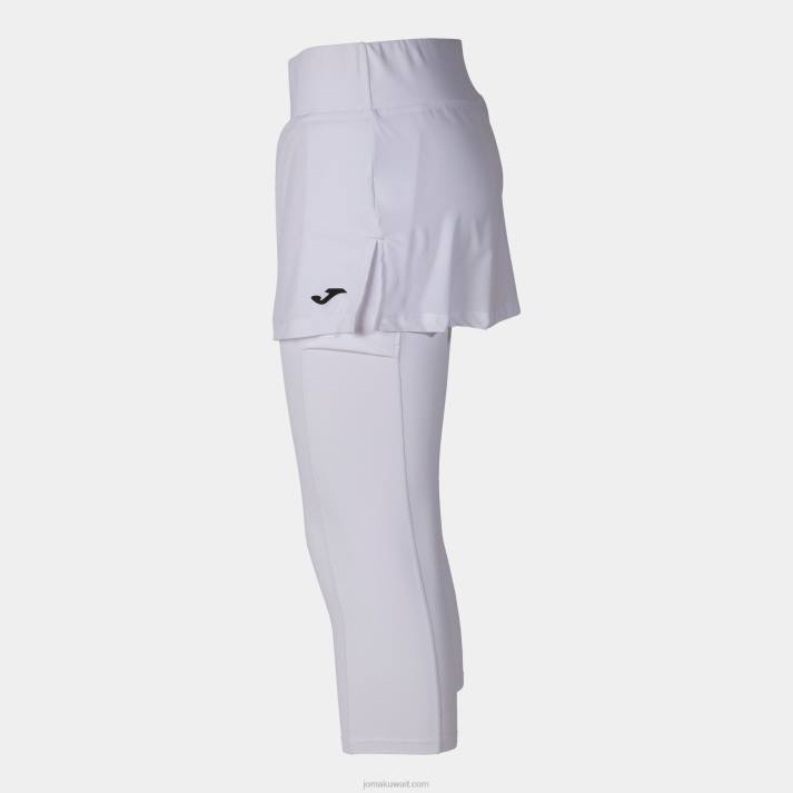 Joma 82P4R3750 أبيض تنورة كومبي تورنيو نحيف