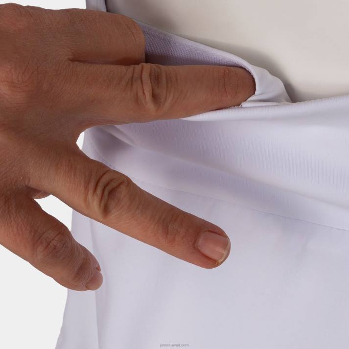 Joma 82P4R3750 أبيض تنورة كومبي تورنيو نحيف