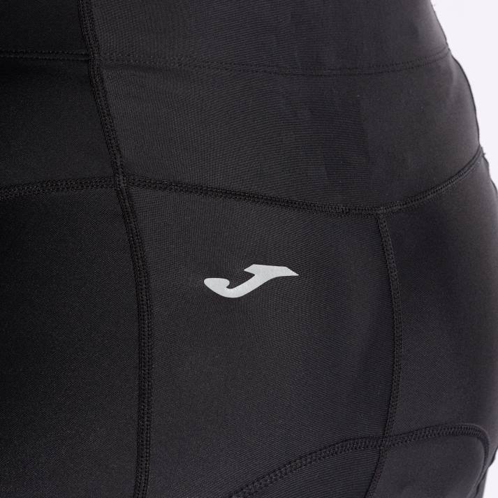 Joma 82P4R3753 أسود أصفر فلوري شورت ركوب الدراجات كرونو نحيف