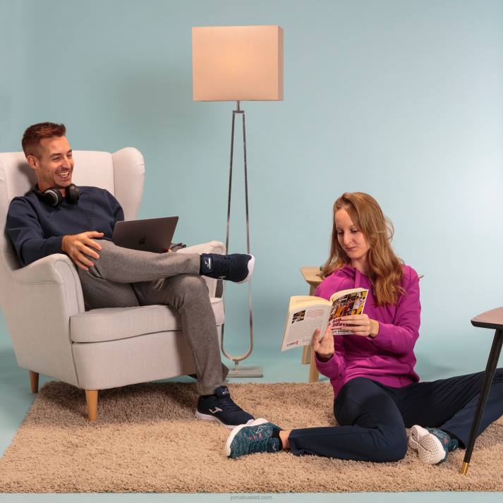 Joma 82P4R3764 ضارب الى الحمرة سترة مقنعين كورينتو نحيف