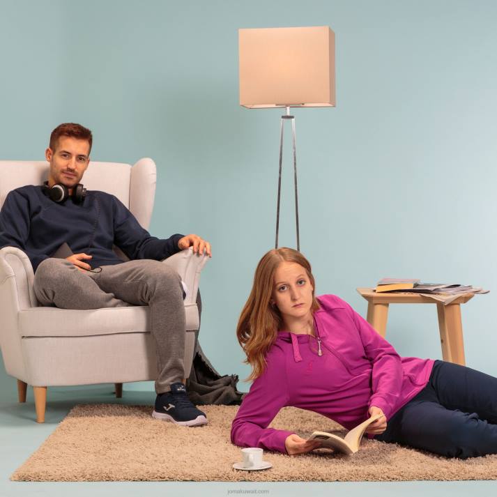 Joma 82P4R3764 ضارب الى الحمرة سترة مقنعين كورينتو نحيف