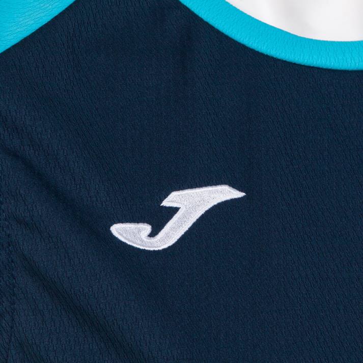 Joma 82P4R3767 الأزرق الداكن الفيروز الفلوريسنت بطولة قمة الدبابة البيئية نحيف