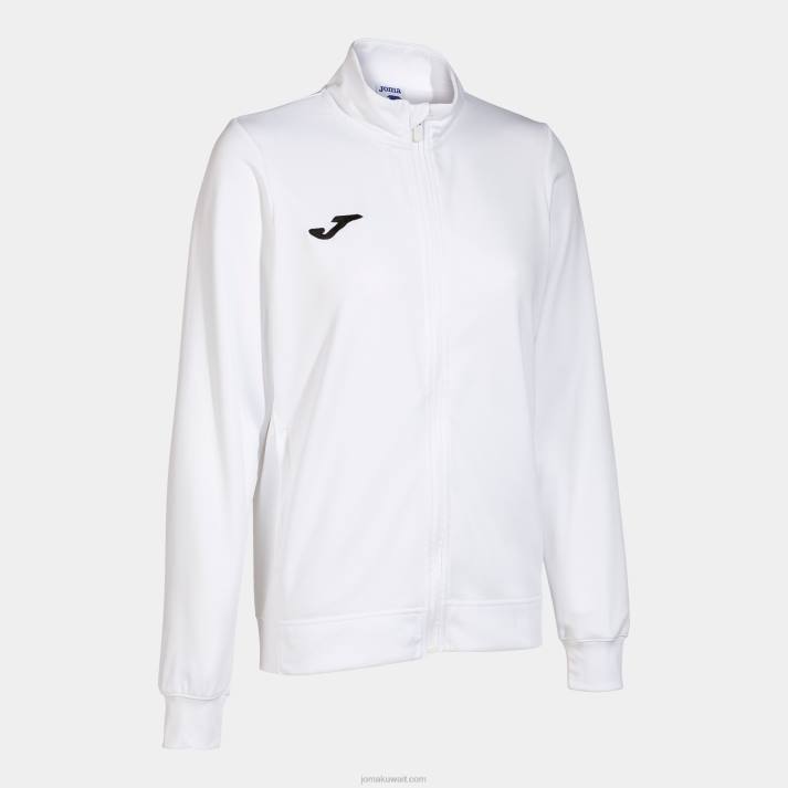 Joma 82P4R3769 أبيض الفائز سترة الثاني نحيف