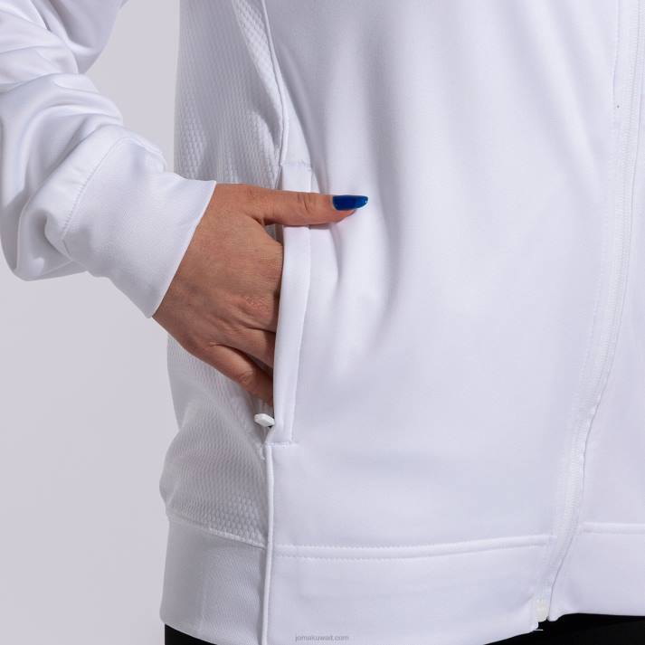 Joma 82P4R3769 أبيض الفائز سترة الثاني نحيف