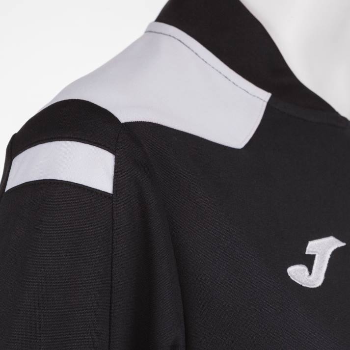 Joma 82P4R3773 أسود أبيض بطولة السترات السادس نحيف
