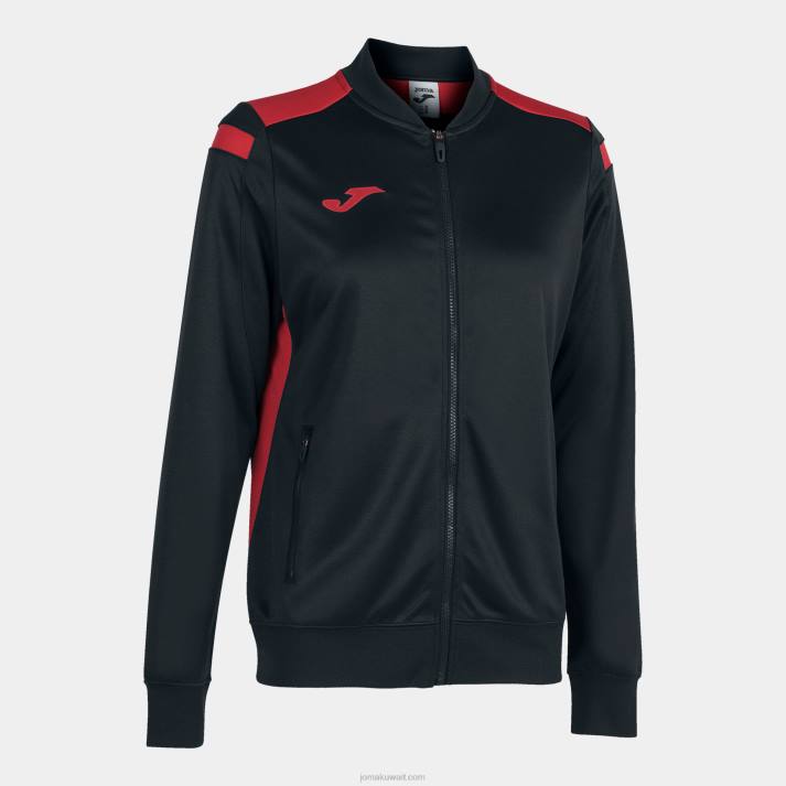 Joma 82P4R3774 أسود أحمر بطولة السترات السادس نحيف