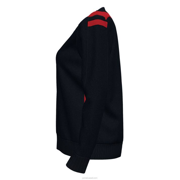 Joma 82P4R3774 أسود أحمر بطولة السترات السادس نحيف