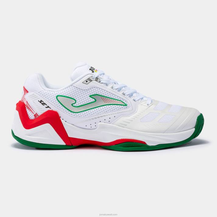 Joma 82P4R377 أبيض أخضر مجموعة أحذية 23 طين رجال