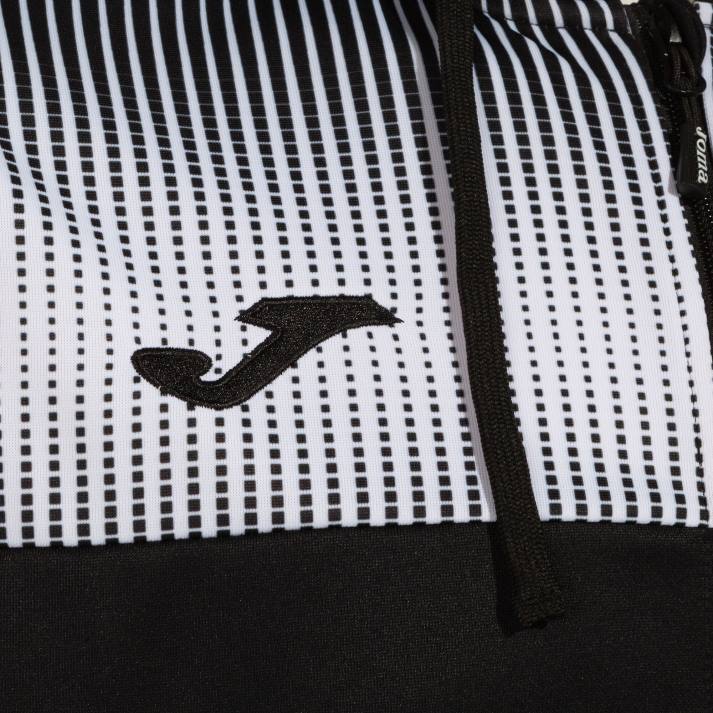 Joma 82P4R378 أسود أبيض سترة مقنعين صديقة للبيئة سوبرنوفا رجال