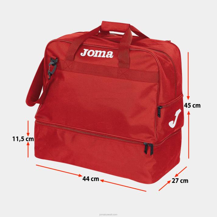 Joma 82P4R3797 أحمر تدريب الحقيبة الرياضية iii