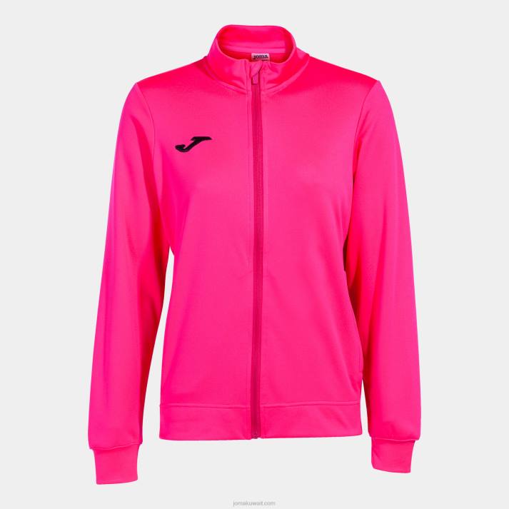 Joma 82P4R3820 الفلورسنت الوردي الفائز سترة الثاني نحيف