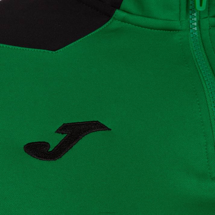 Joma 82P4R3827 أخضر أسود بطولة قميص من النوع الثقيل vi نحيف