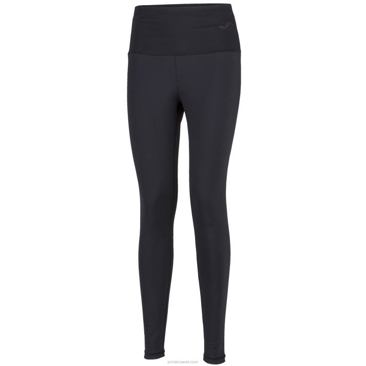 Joma 82P4R3831 أسود النحت لباس ضيق طويل نحيف