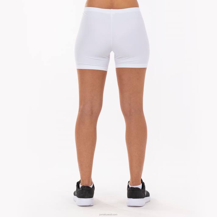 Joma 82P4R3832 أبيض اكاديمية شورت تايتس براما نحيف