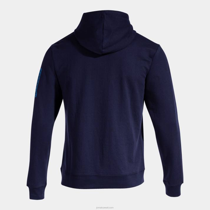 Joma 82P4R383 الأزرق الداكن سترة مقنعين الشارع الحضري رجال