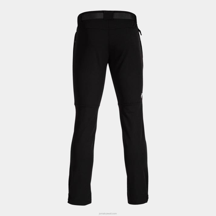 Joma 82P4R384 أسود مستكشف السراويل الطويلة رجال