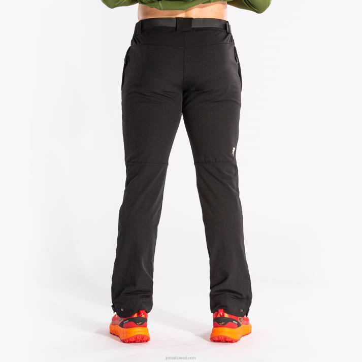 Joma 82P4R384 أسود مستكشف السراويل الطويلة رجال
