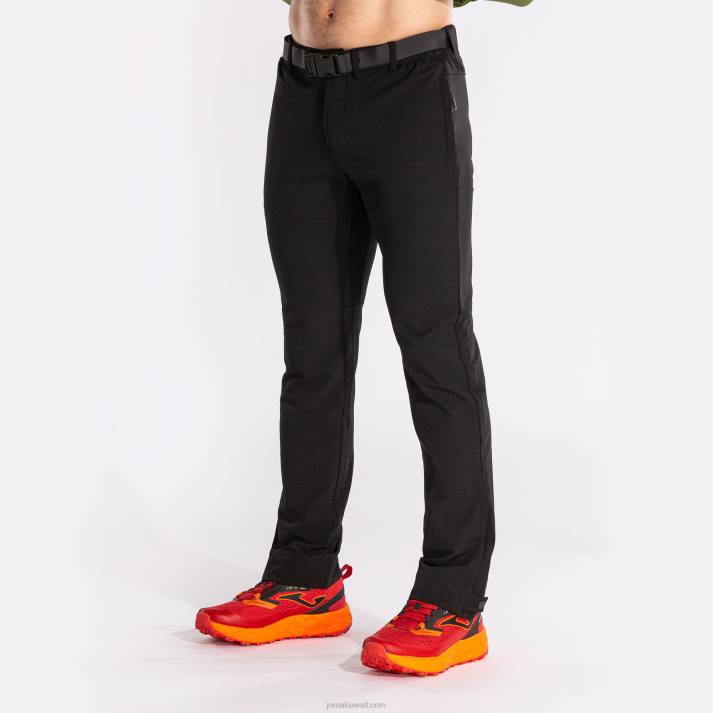 Joma 82P4R384 أسود مستكشف السراويل الطويلة رجال