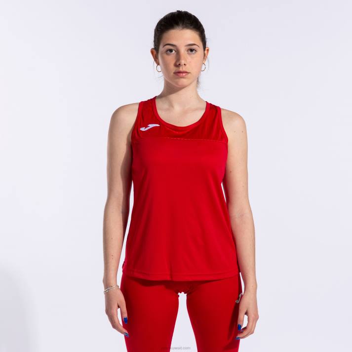 Joma 82P4R3852 أحمر دبابة قمة مونتريال نحيف