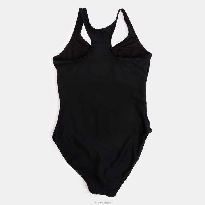 Joma 82P4R3860 أسود أبيض بحيرة ملابس السباحة الثاني نحيف