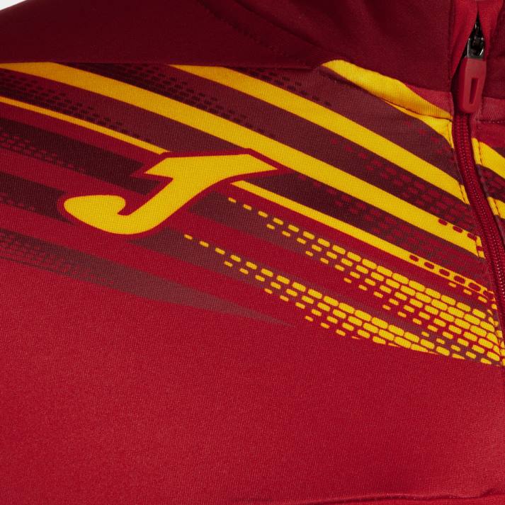 Joma 82P4R386 أحمر قميص من النوع الثقيل النخبة x رجال