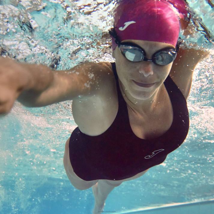 Joma 82P4R3877 أسود سبلاش ملابس السباحة نحيف