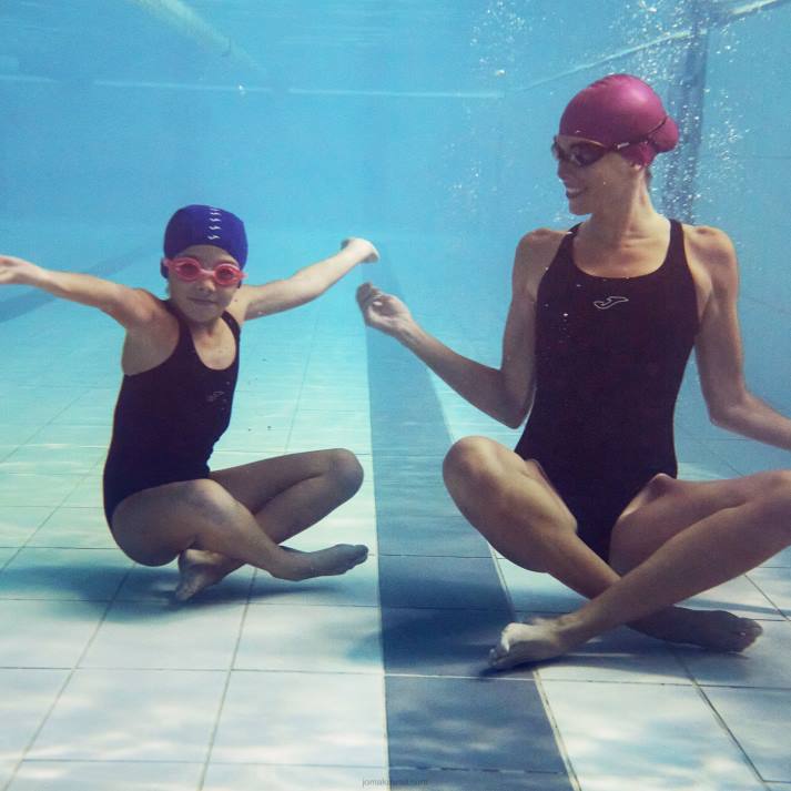 Joma 82P4R3877 أسود سبلاش ملابس السباحة نحيف